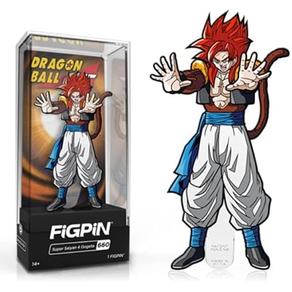 Amazon.com: FiGPiN Dragon Ball GT Super Saiyan 4 Goku Classic